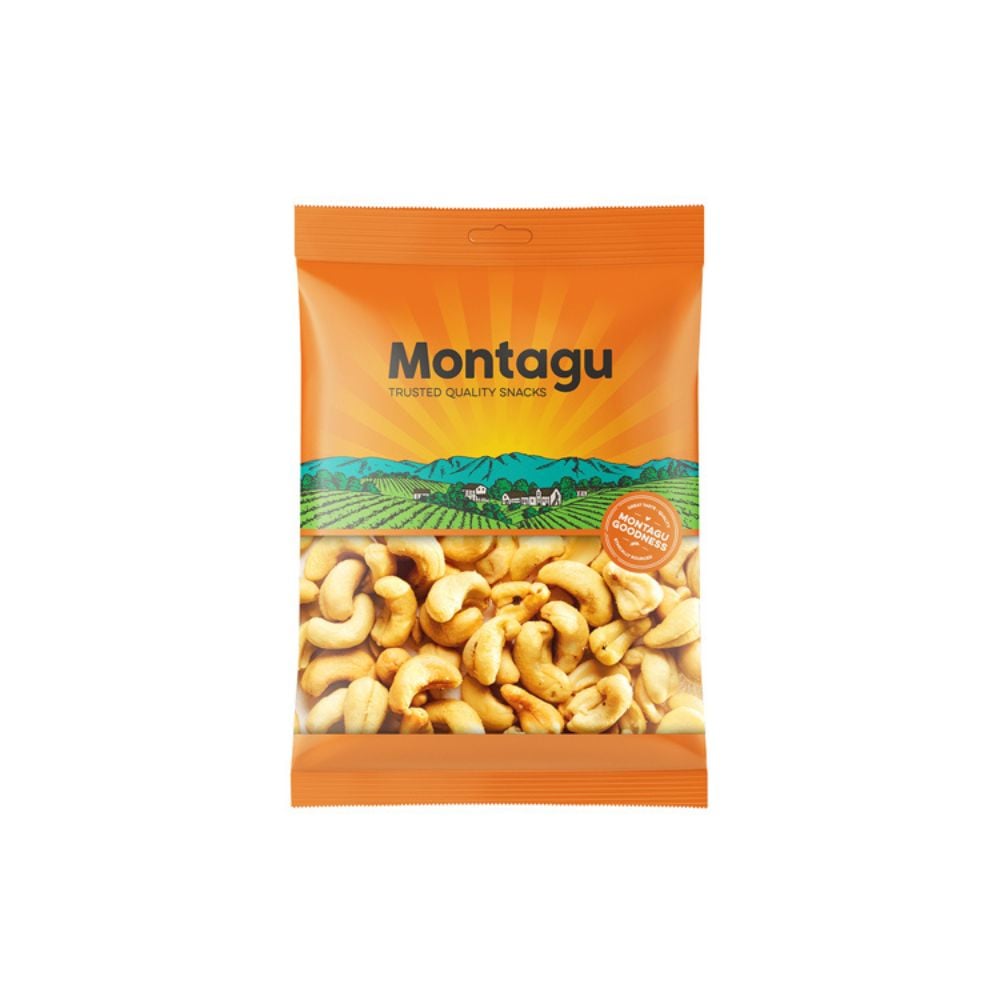 Montagu Cashews Roasted & Salted 100g