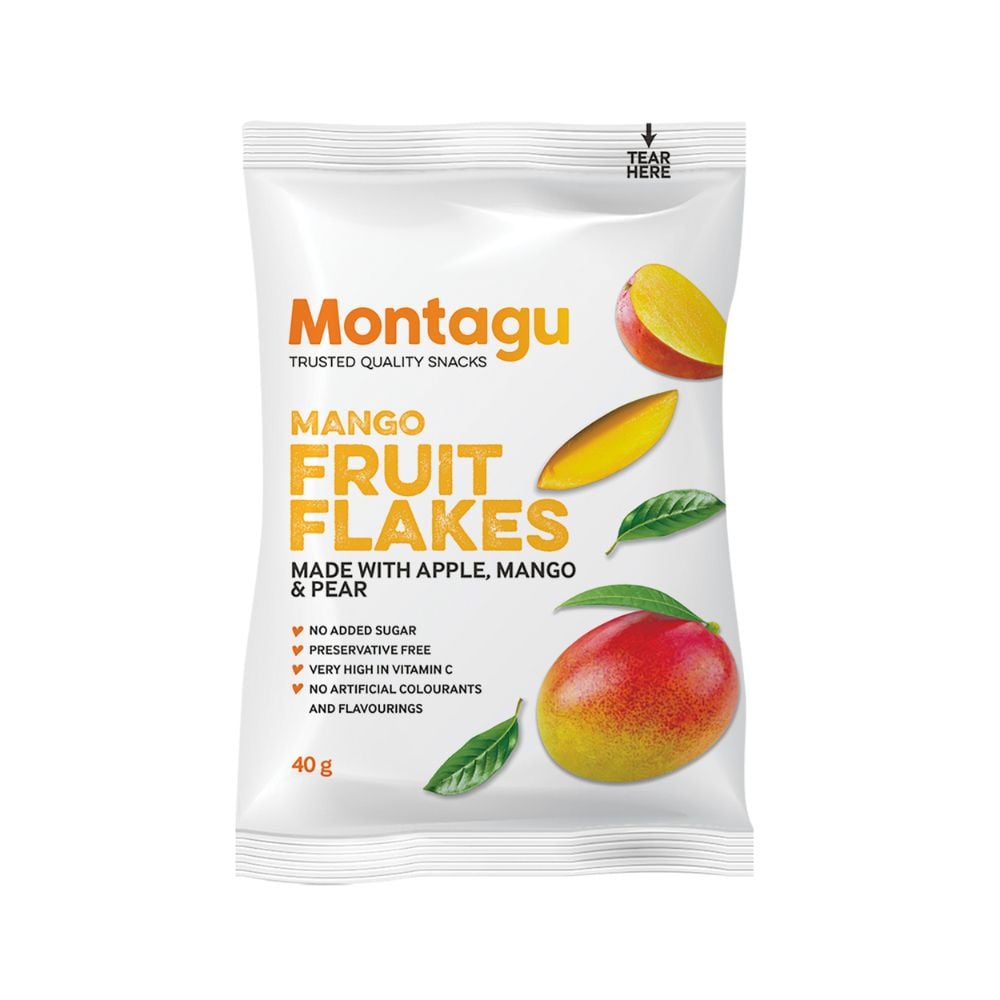 Montagu Fruit Flakes Mango 40g