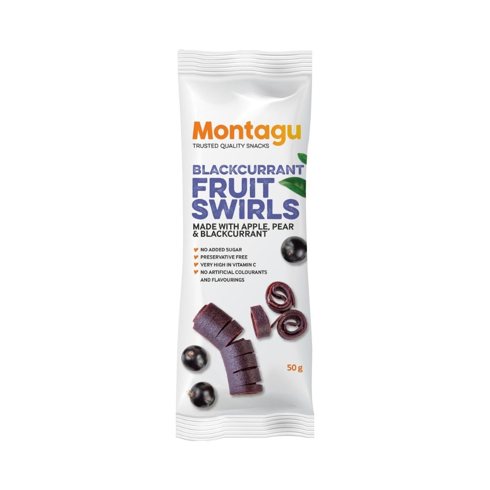 Montagu Fruit Swirls Blackcurrant 50g