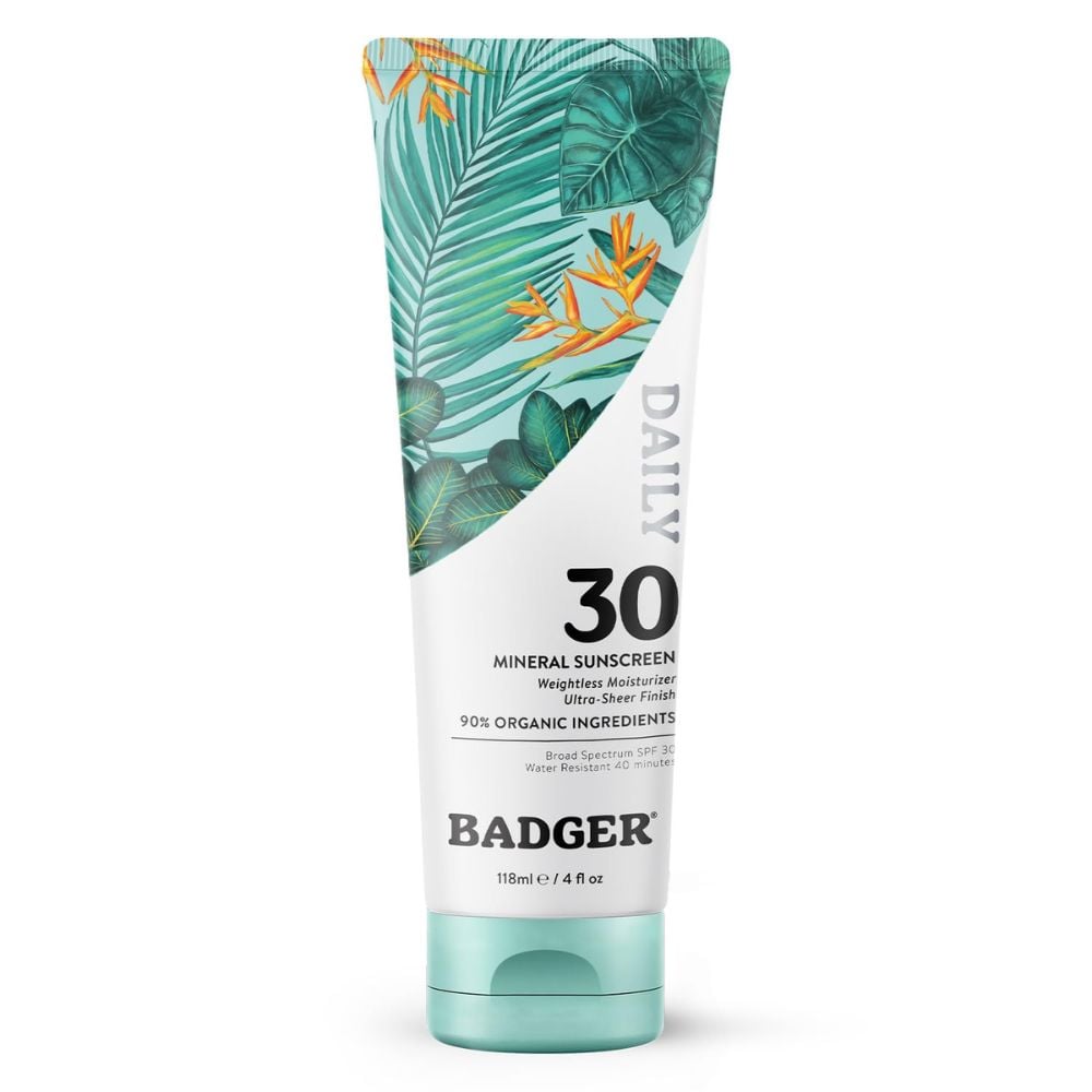 Badger Daily Mineral Sunscreen SPF 30 118ml