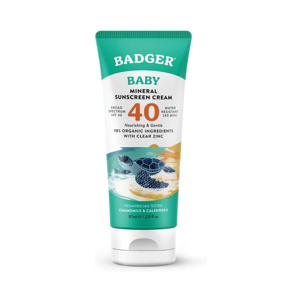Badger Baby Mineral Sunscreen Cream SPF 40 86ml