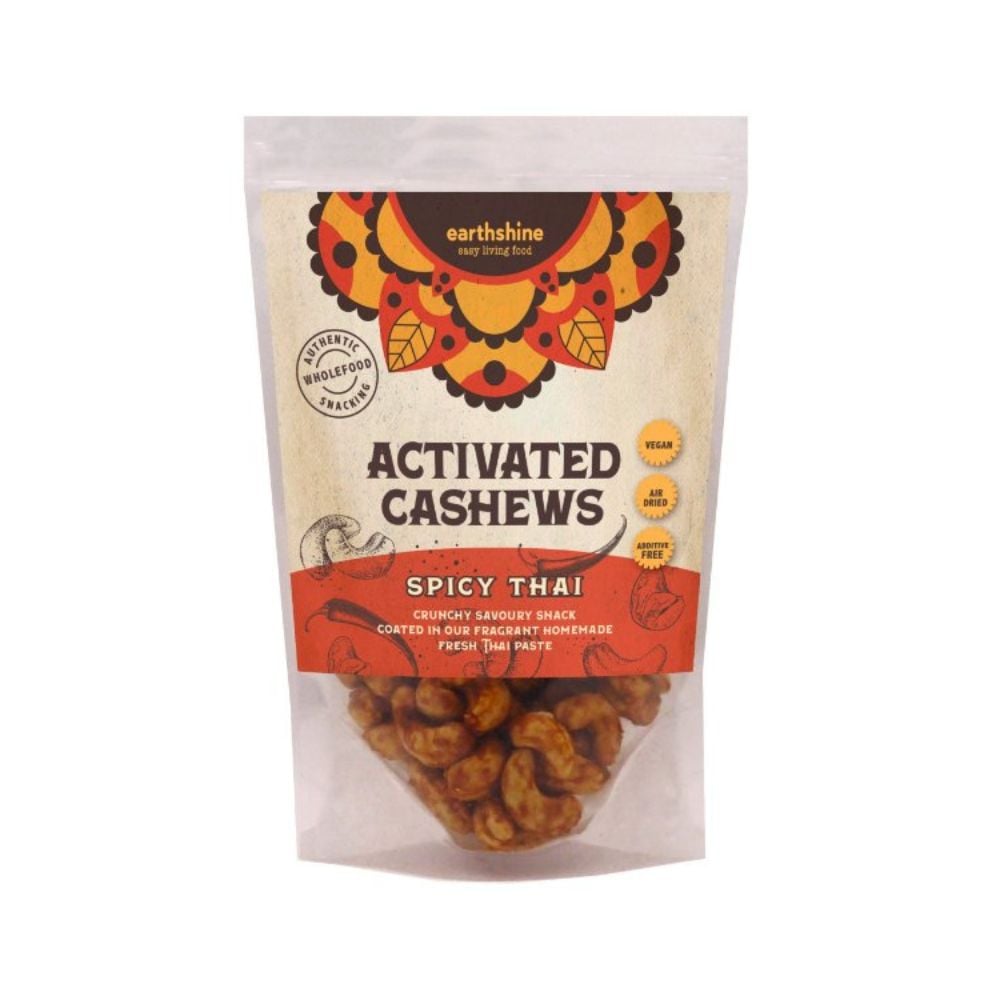 Earthshine Activated Cashews Spicy Thai 180g
