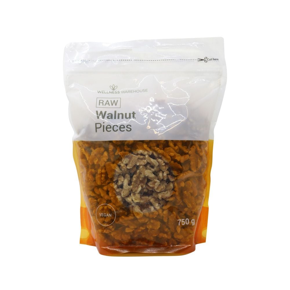 Wellness Walnuts Raw Pieces 750g