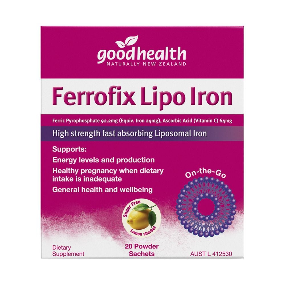 Good Health Ferrofix Lipo Iron 20s