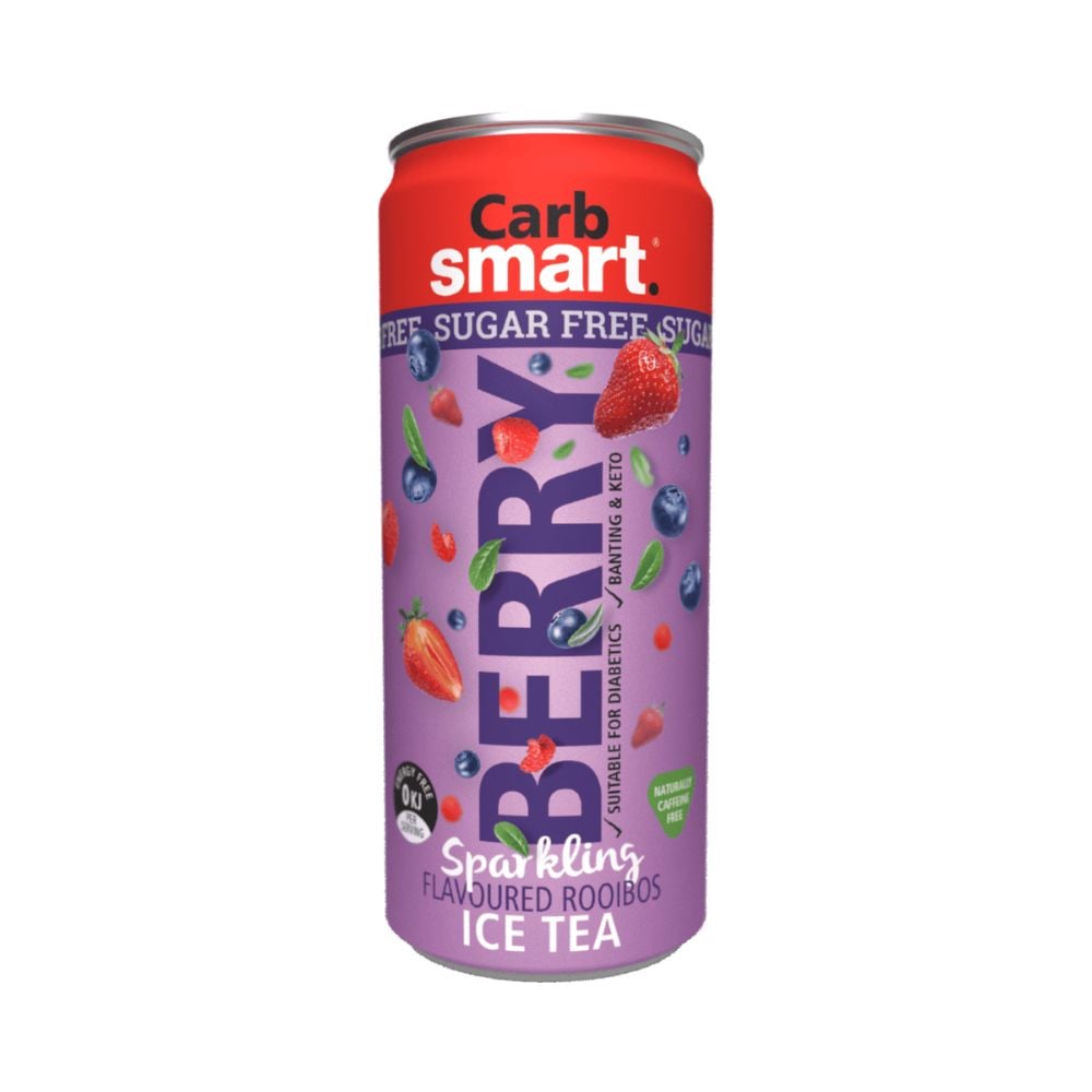 Carbsmart Sparkling Rooibos Ice Tea Berry 300ml