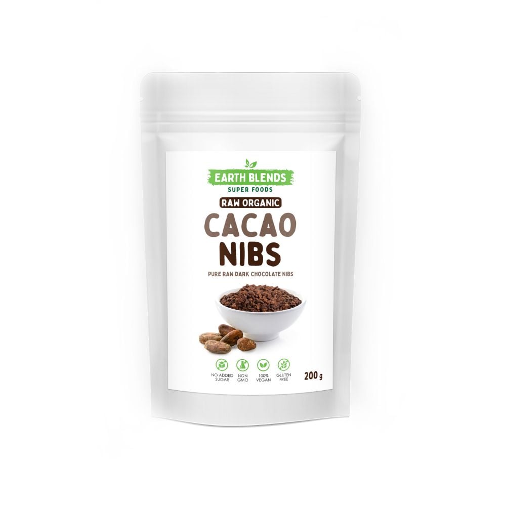 Earth Blends Cacao Nibs 200g