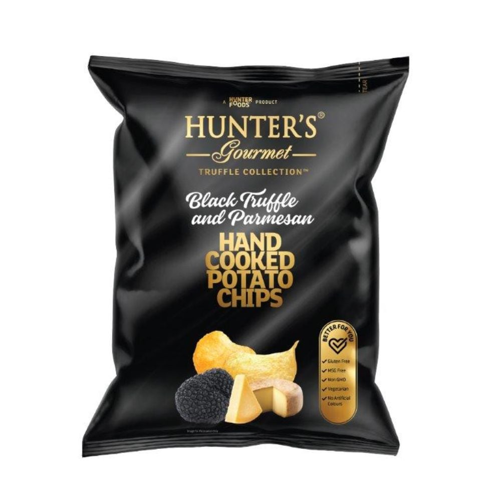 Hunters Black Truffle and Parmesan 100g