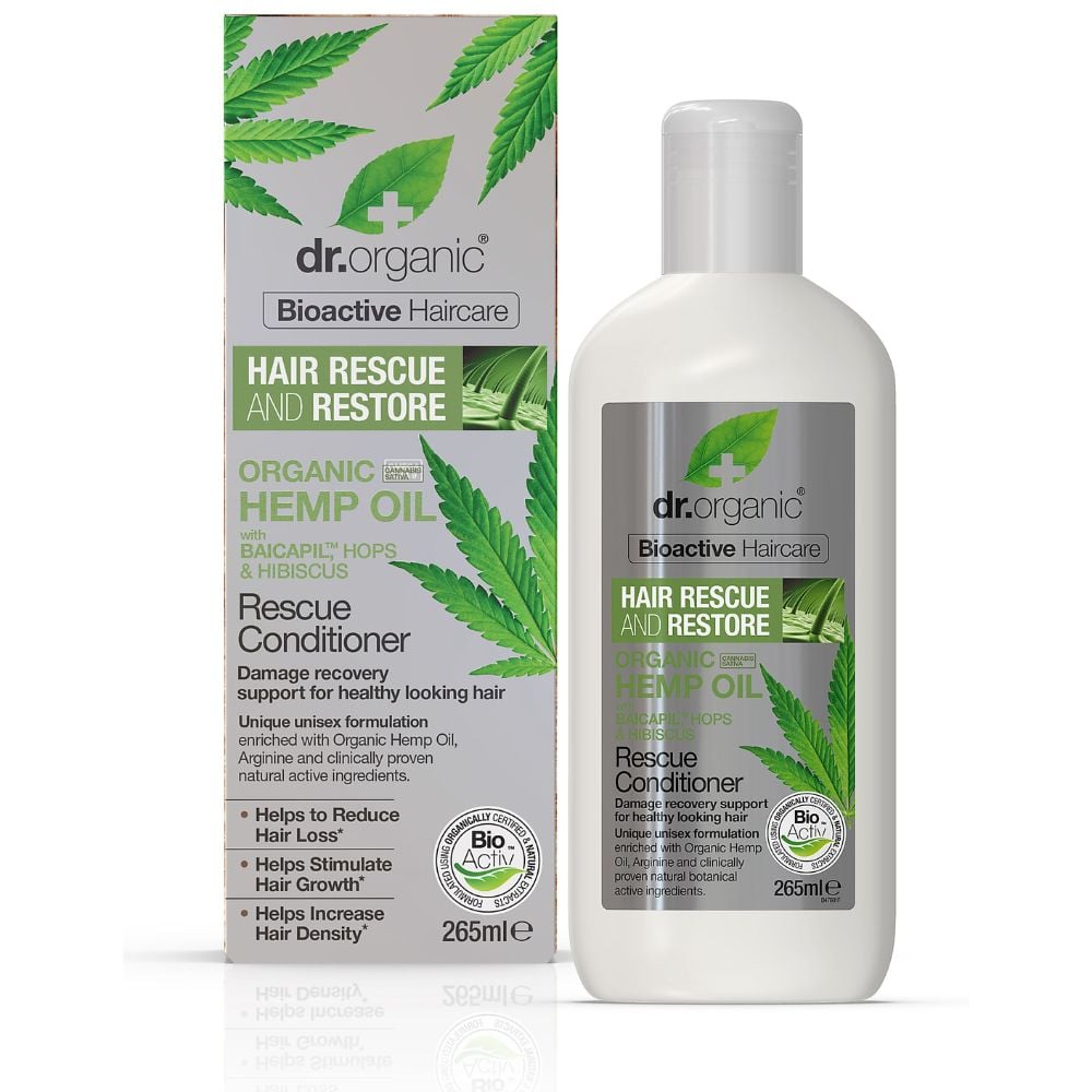 Dr Organic Hemp Oil Rescue Conditioner 265ml