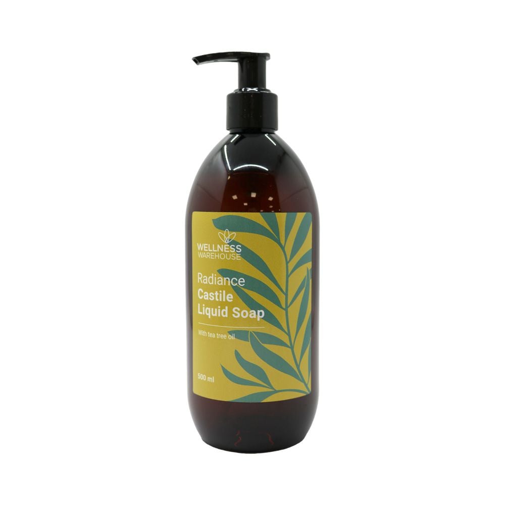 Wellness Radiance Castile Liquid Soap Tea Tree 500ml