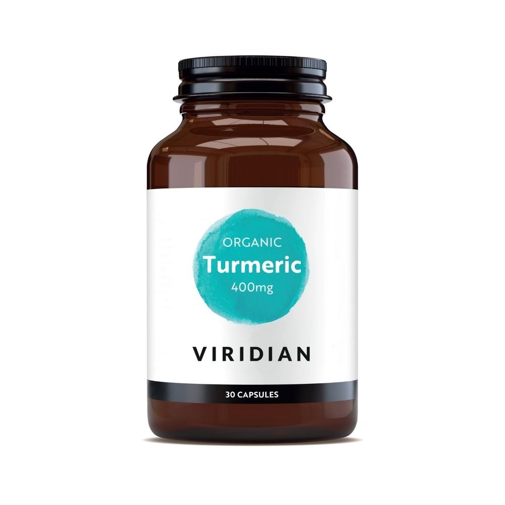 Viridian Turmeric Organic 400mg 30s