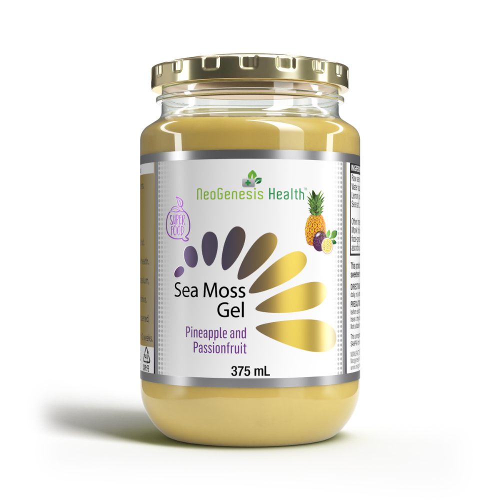 Neogenesis Sea Moss Gel Passionfruit and Pineapple 375ml