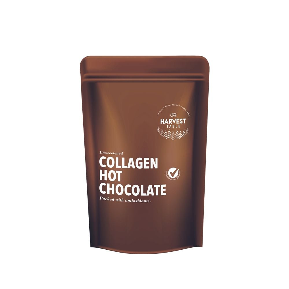 The Harvest Table Collagen Hot Chocolate Pouch 200g