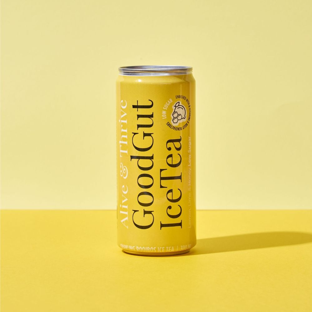 Good Gut Probiotic Sparkling Ice Tea Lemon 300ml