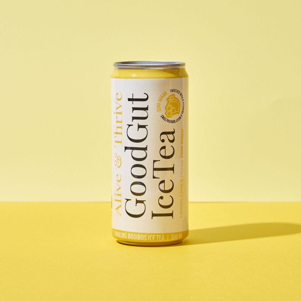 Good Gut Probiotic Sparkling Ice Tea Lemon Zero Sugar 300ml