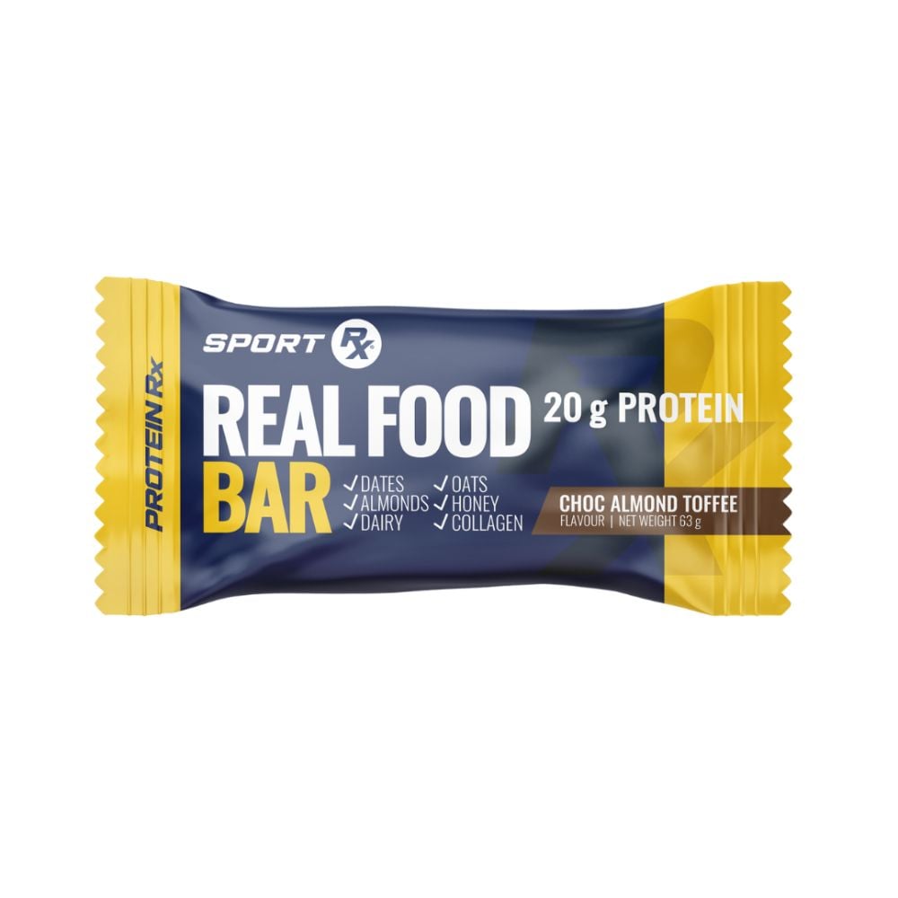 Sport Rx Protein Bar Chocolate Almond Toffee 63g