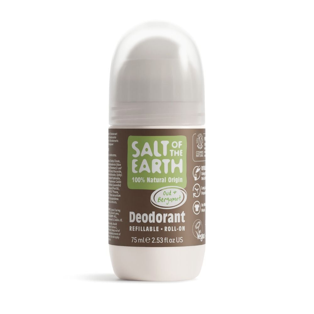 Salt Of The Earth Roll-on Oud & Bergamot 75ml