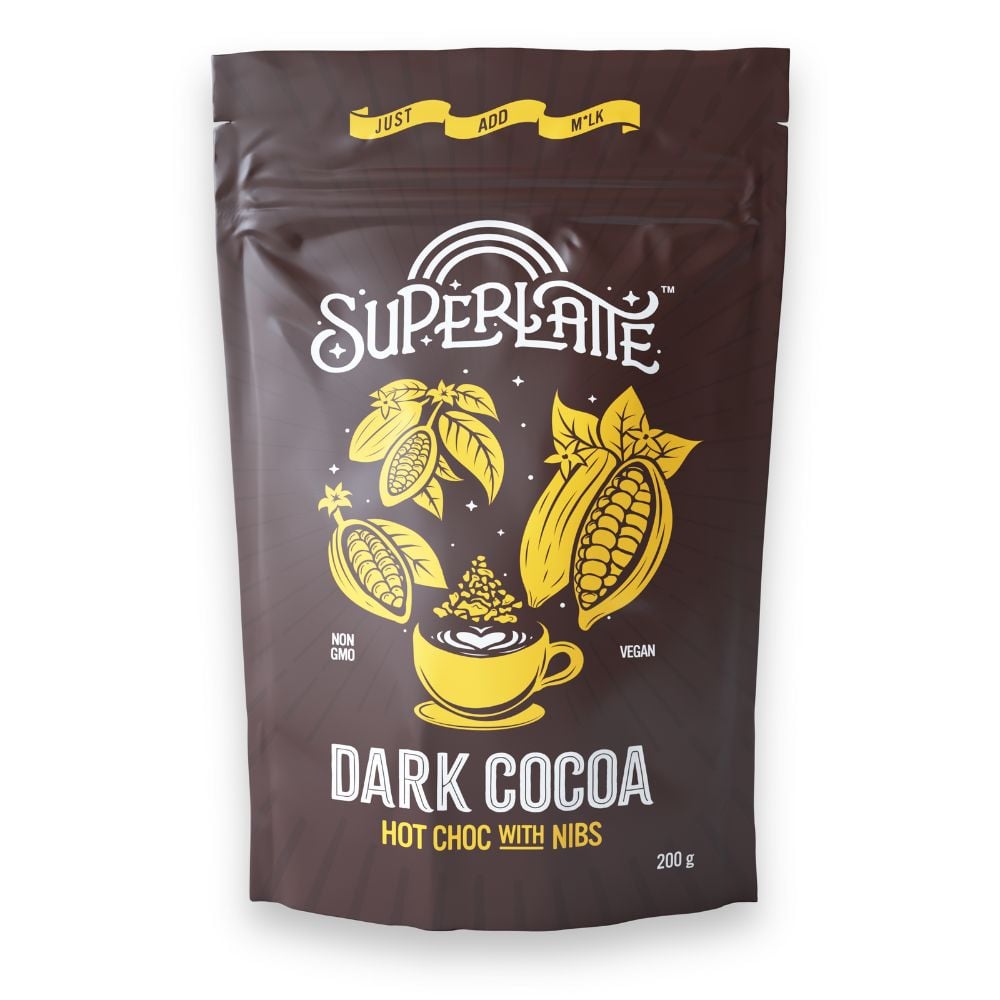 Superlatte Latte Dark Cocoa with Nibs 200g