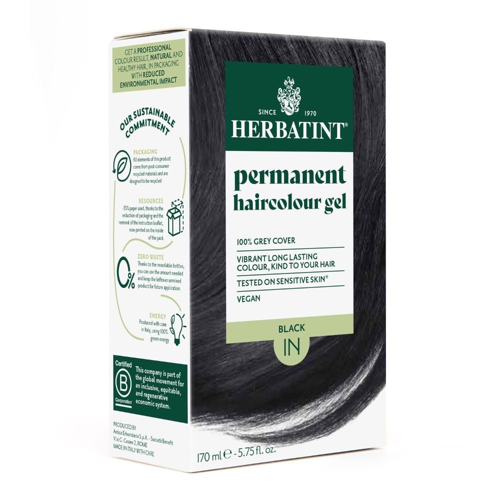 Herbatint Hair Colour Black 1N 170ml