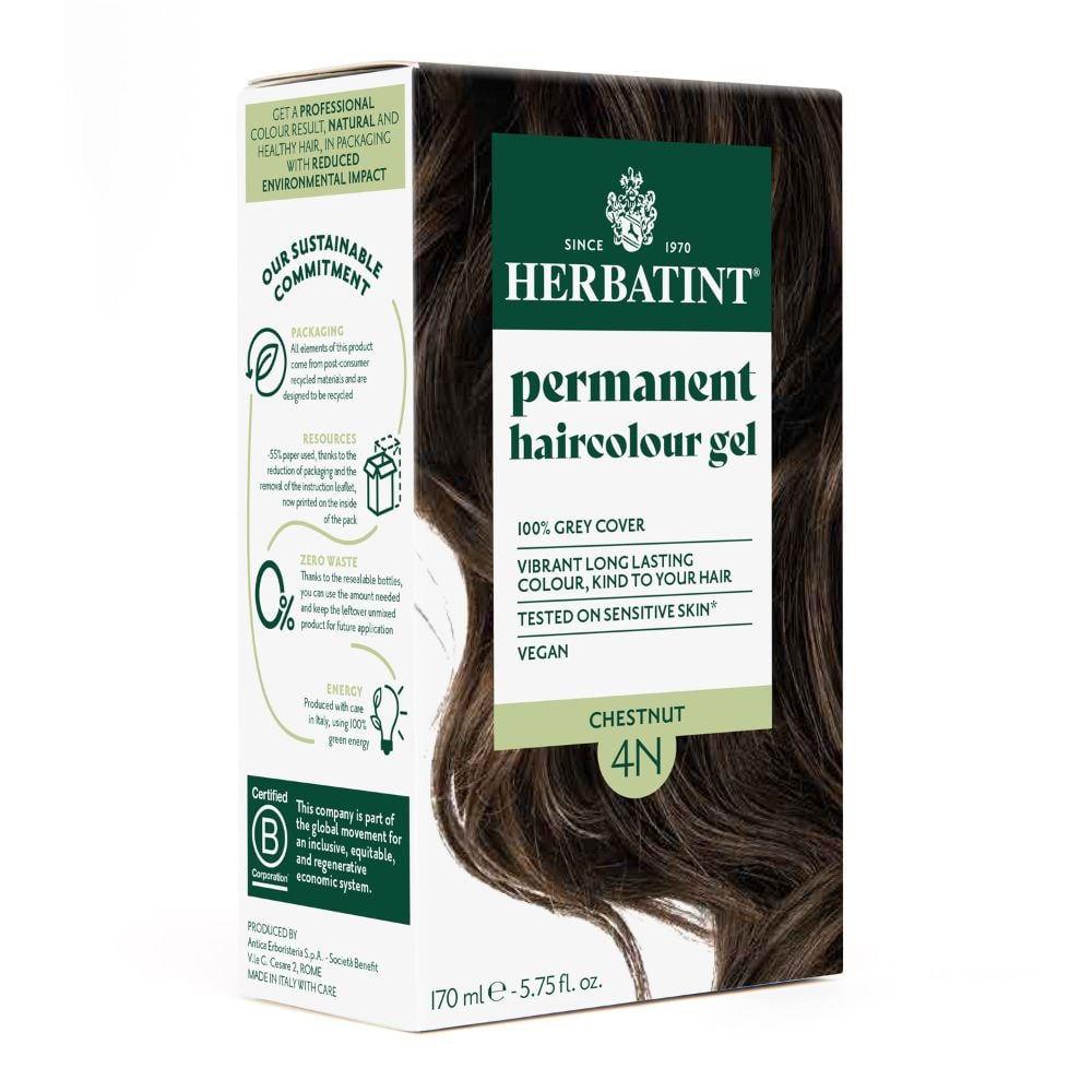 Herbatint Hair Colour Chenstnut 4N 170ml