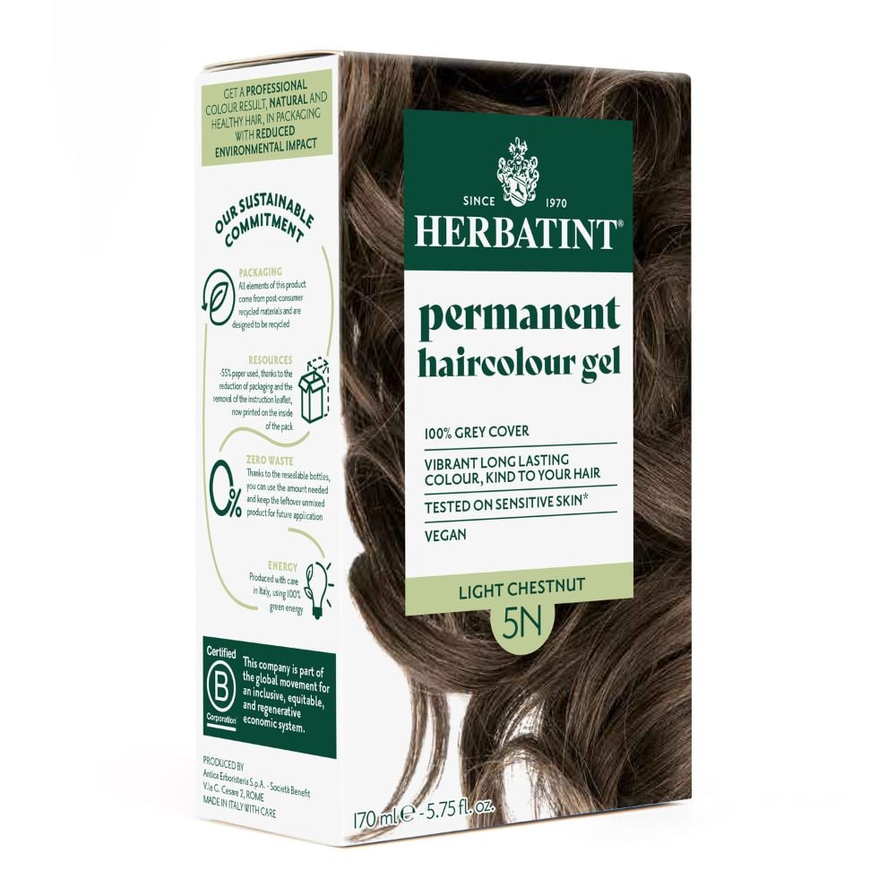 Herbatint Hair Colour Light Chenstnut 5N 170ml
