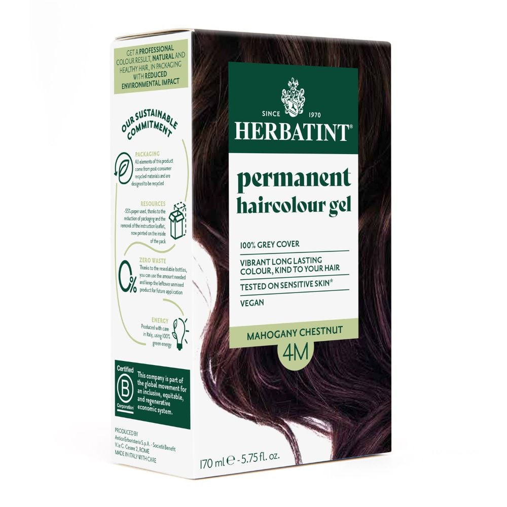 Herbatint Hair Colour Mahogany Chestnut 4M 170ml