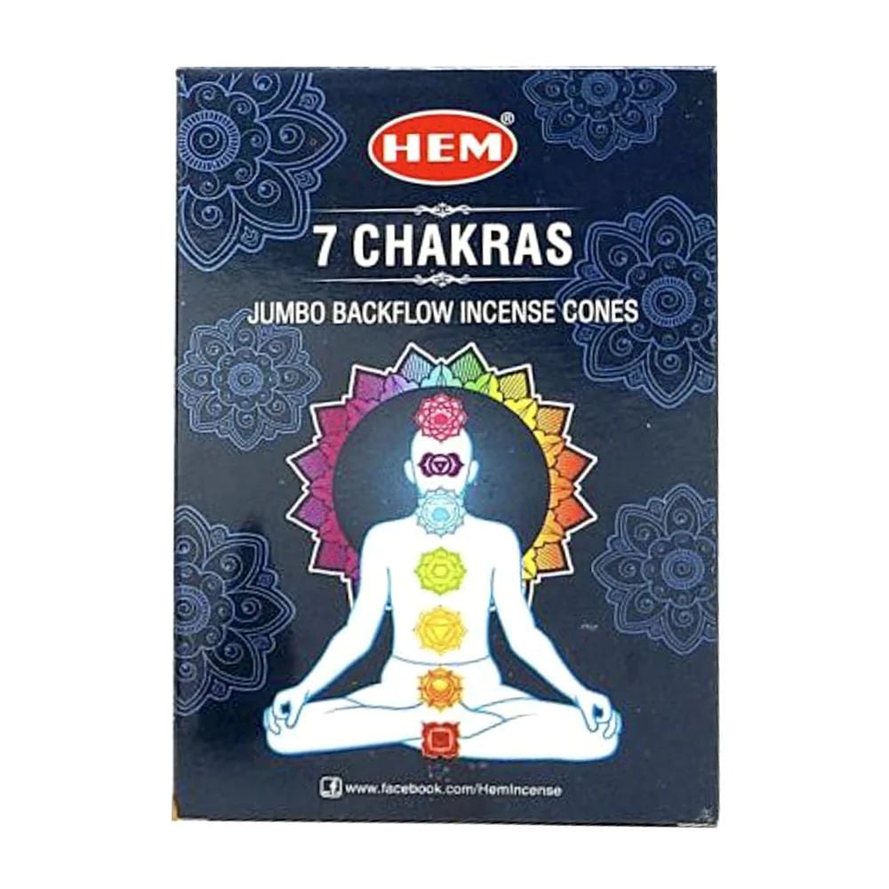 HEM Incense Cones 7 Chakras 20s