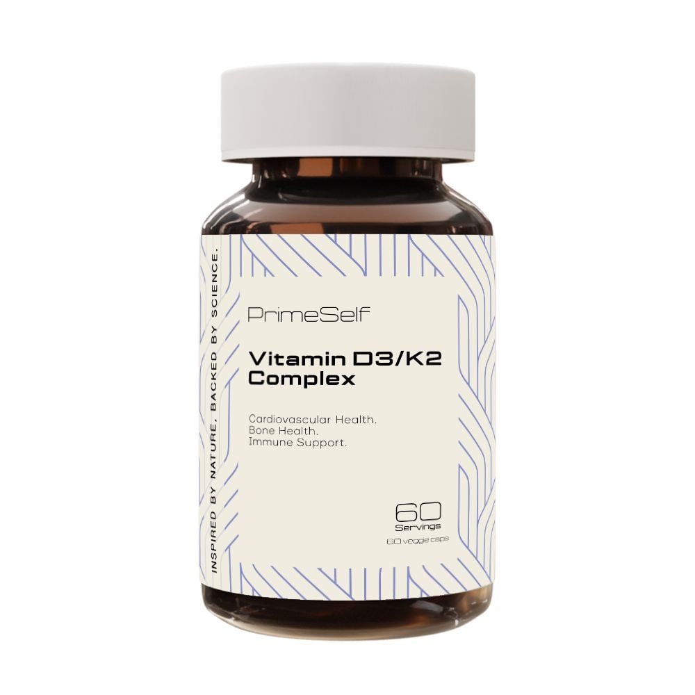 PrimeSelf Vitamin D3 & K2 Complex 60s