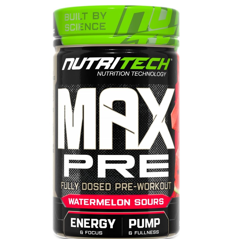 Nutritech Max Pre Watermelon Sours 450g