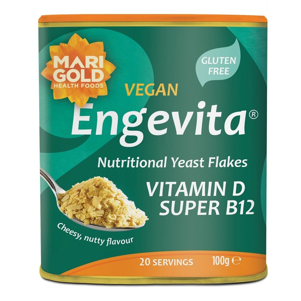 Marigold Yeast Flakes Engevita Vit D & B12 100g