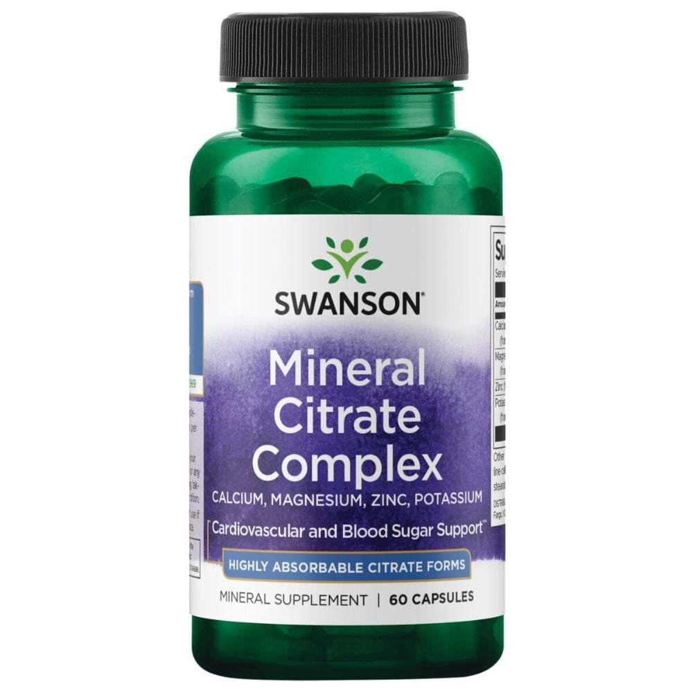 Swanson Mineral Citrate Complex 60s