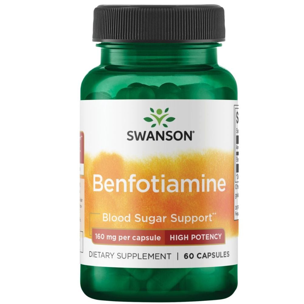 Swanson Benfotiamine High Potency 160 mg 60s