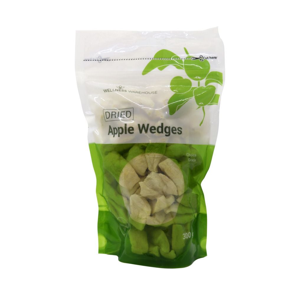 Wellness Apple Wedges Dried 300g