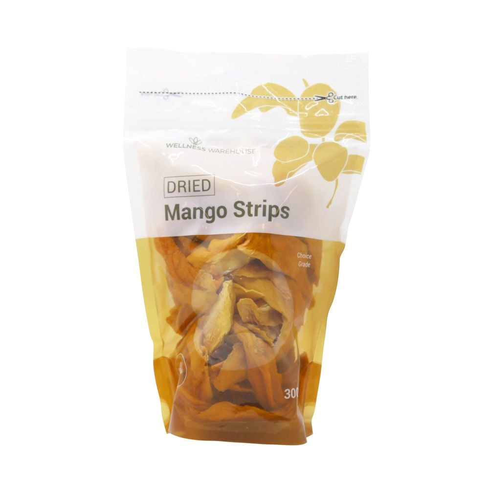 Wellness Mango Strips Dried 300g