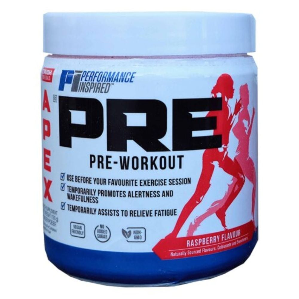 Performance Inspired Nutrition Apex Pre Workout Raspberry 190g