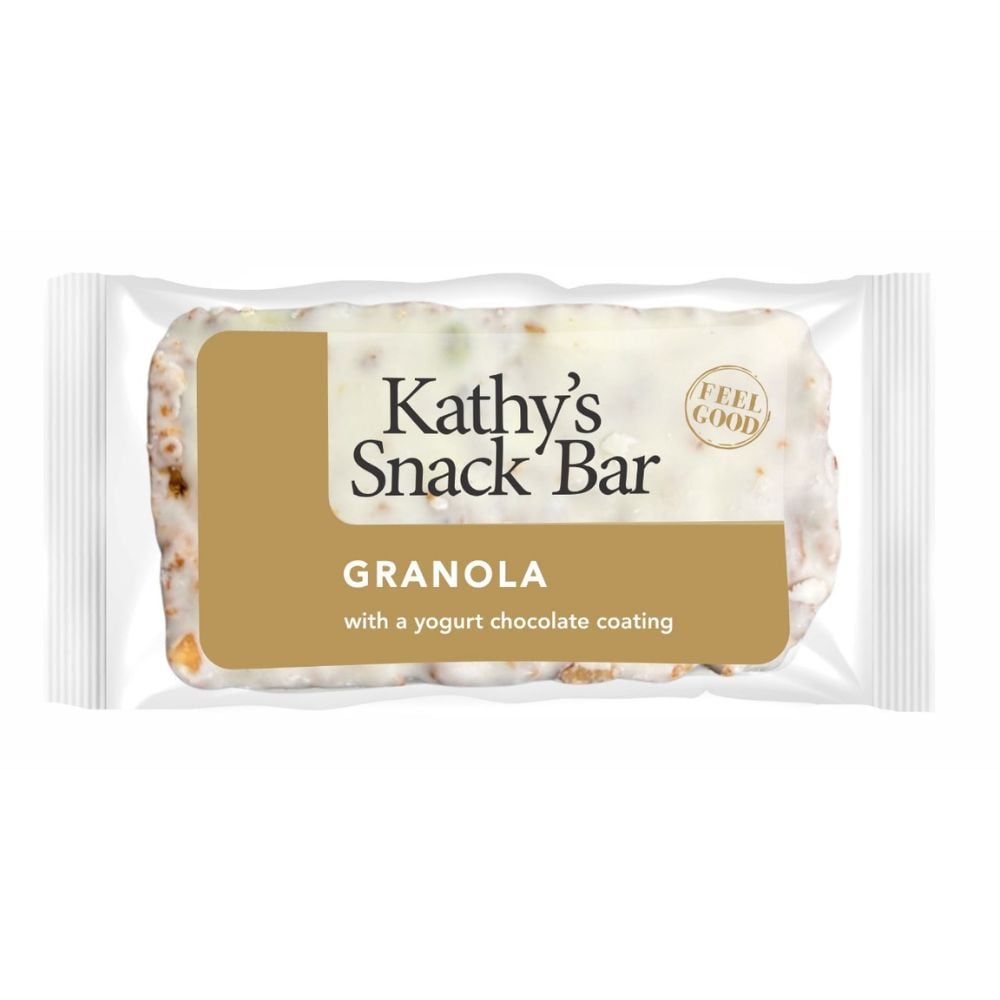 Kathy's Kitchen Snack Bar Granola Yoghurt Coated 50g