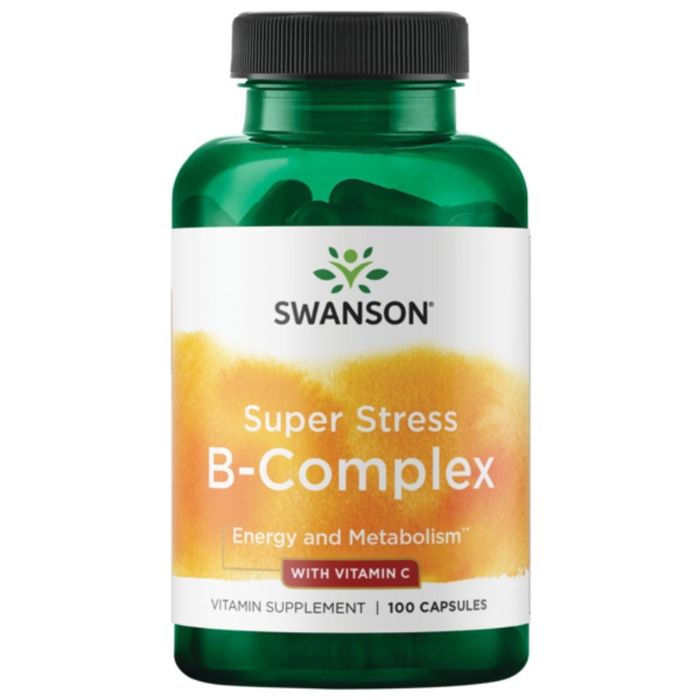 Swanson Super Stress B-Complex with Vitamin C 100s