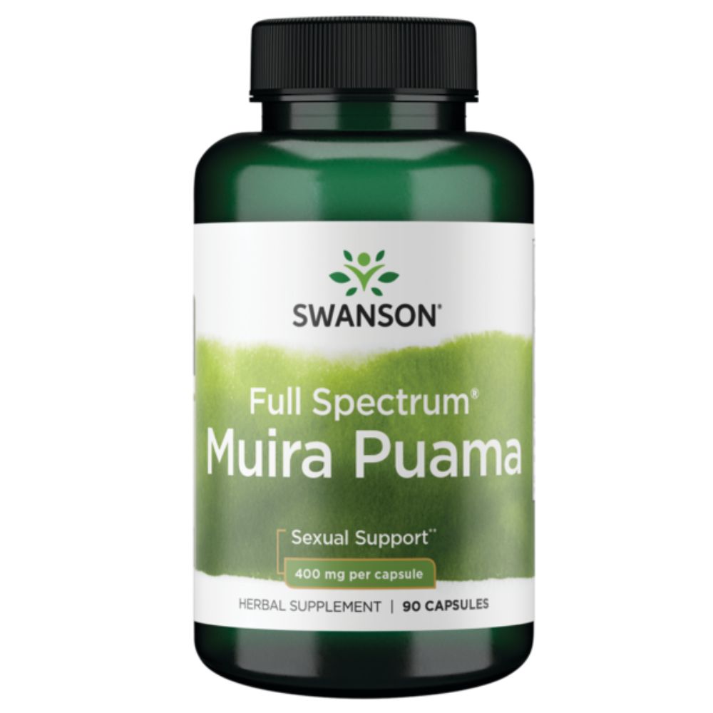 Swanson Full Spectrum Muira Puama 400mg 90s