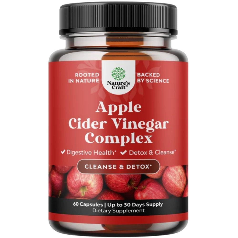 Nature's Craft Apple Cider Vinegar Complex 60s