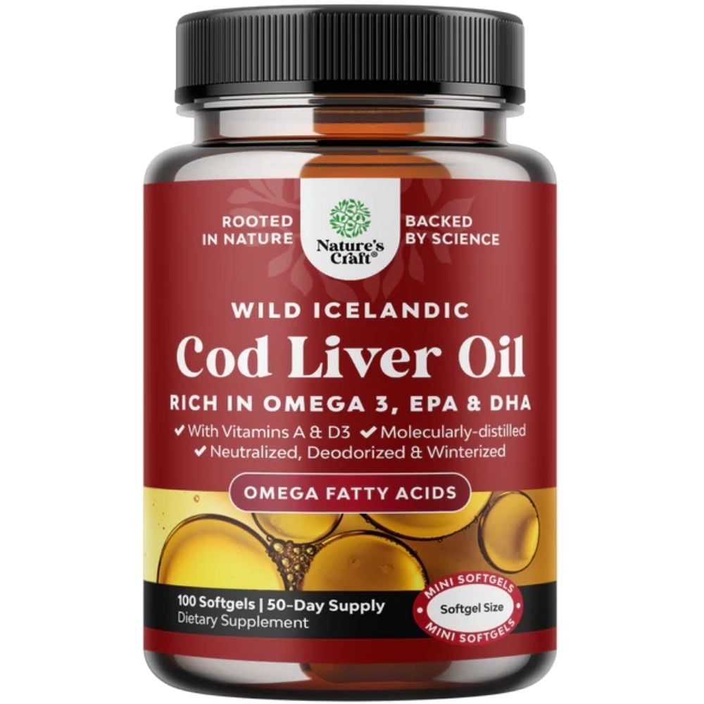 Nature's Craft Cod Liver Oil 100s