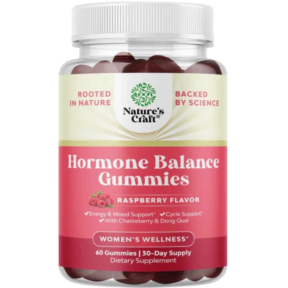 Nature's Craft Hormone Balance Gummies Raspberry 60s