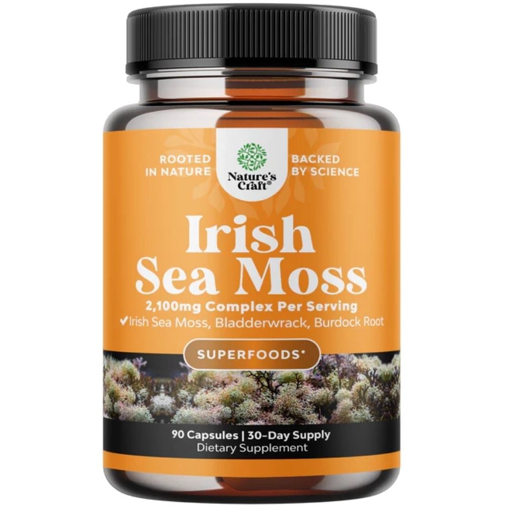 Nature's Craft Irish Sea Moss 90s