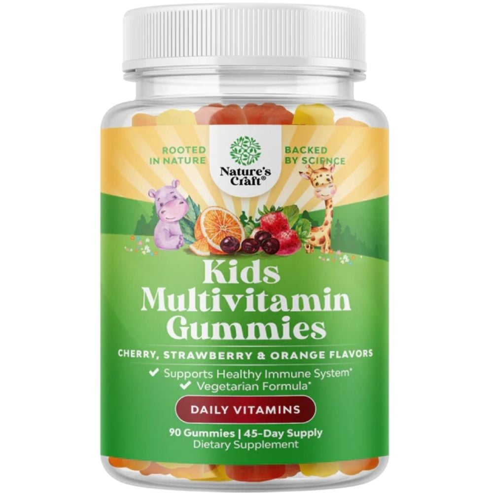 Nature's Craft Kids Multivitamin Gummies Mixed Fruit 90s