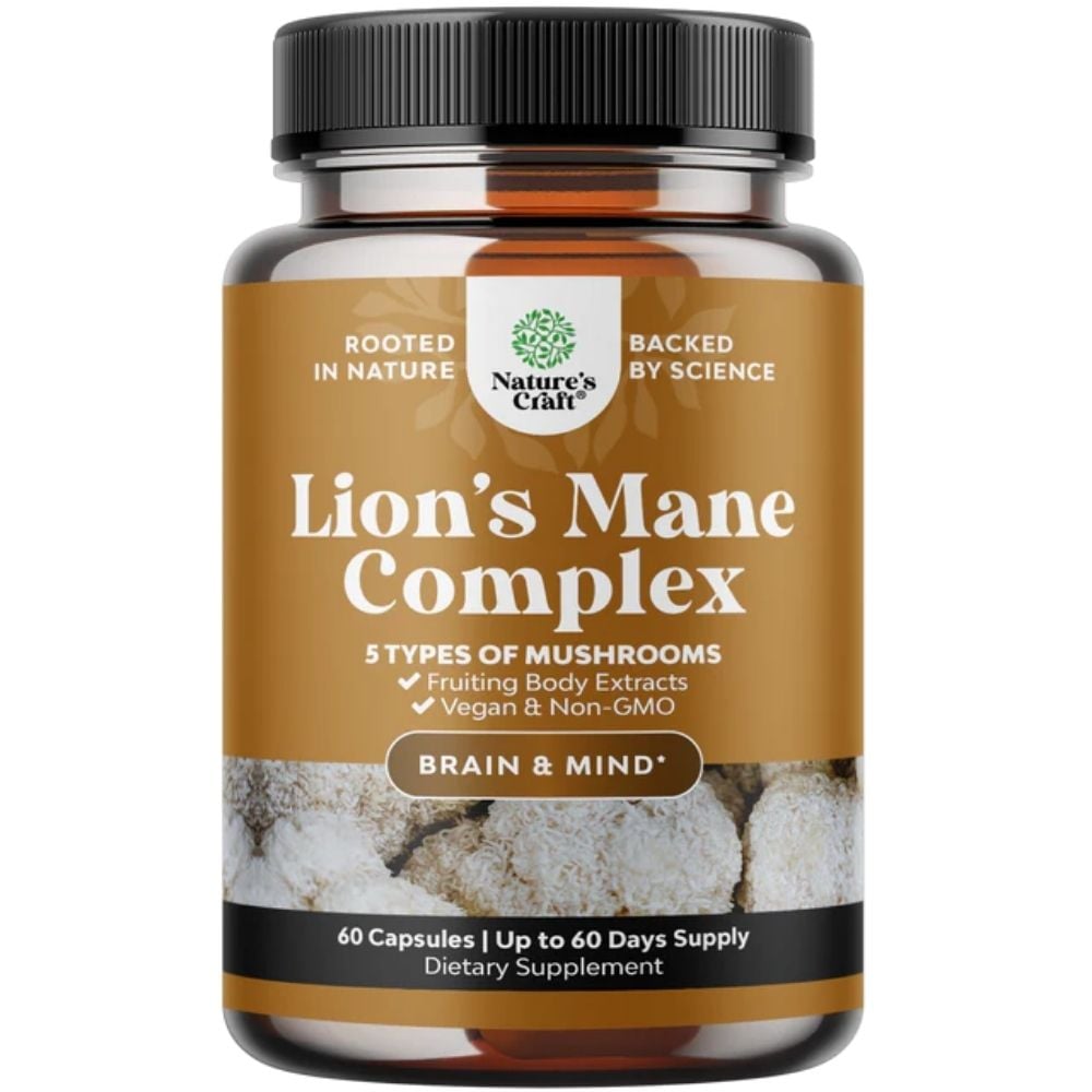 Nature's Craft Lion's Mane Complex 60s