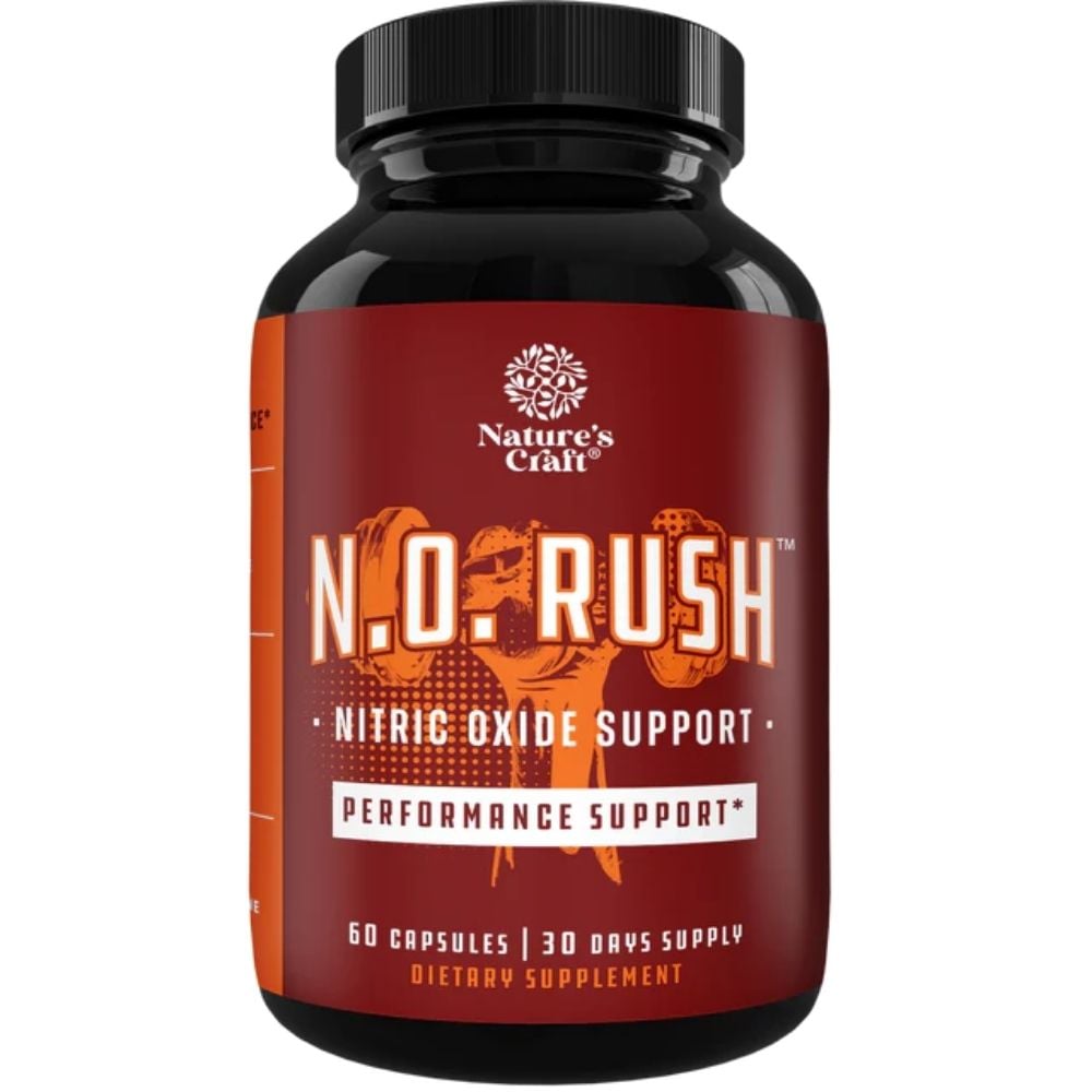 Nature's Craft N.O. Rush Nitric Oxide Support 60s