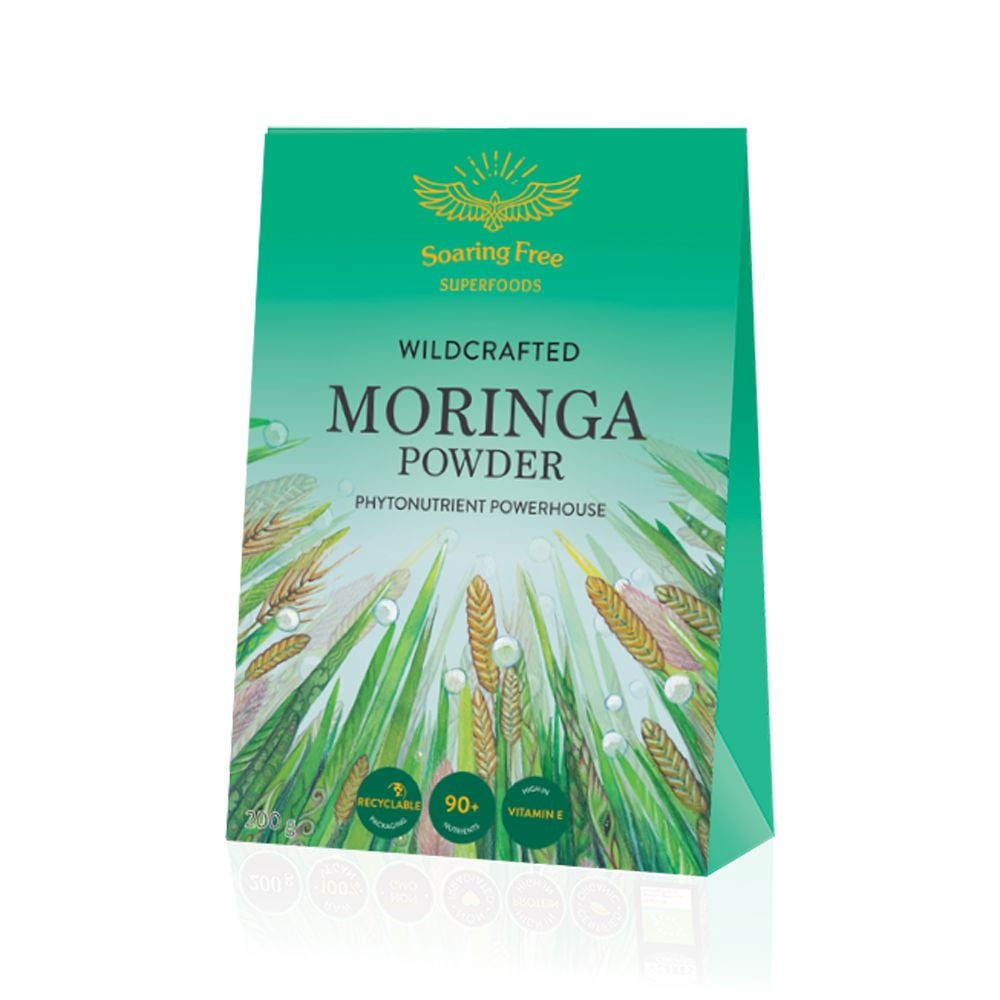 Soaring Free Moringa Powder Wildcrafted 200g