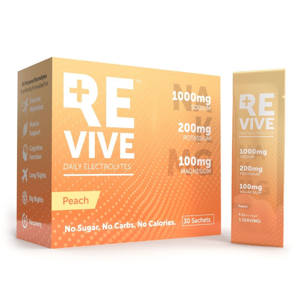 REVIVE Daily Electrolytes: Peach 30s