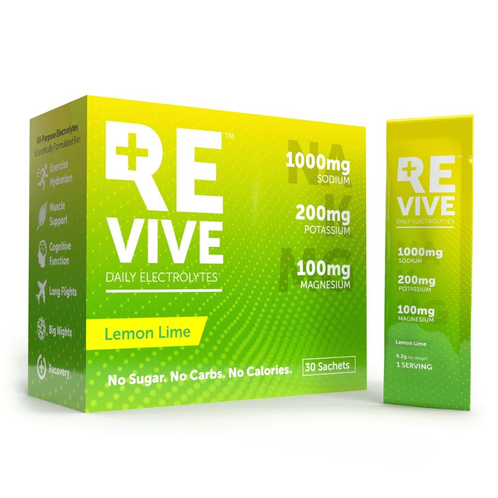 REVIVE Daily Electrolytes: Lemon Lime 30s