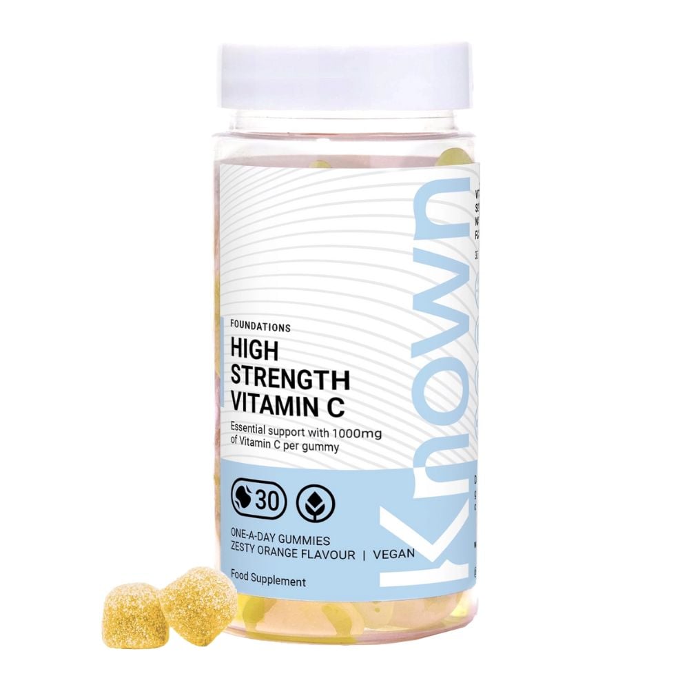Known High-Strength Vitamin C Zesty Orange 30s