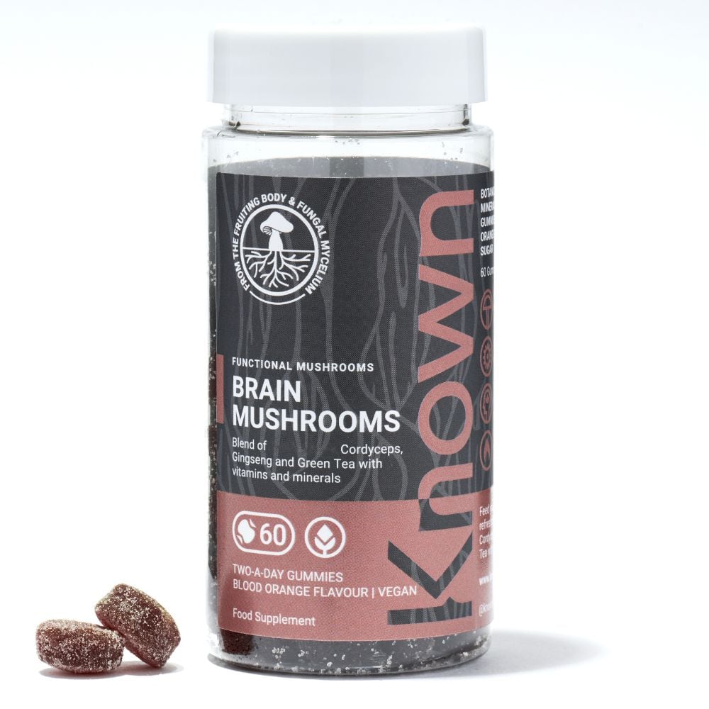 Known Brain Mushrooms Blood Orange 60s