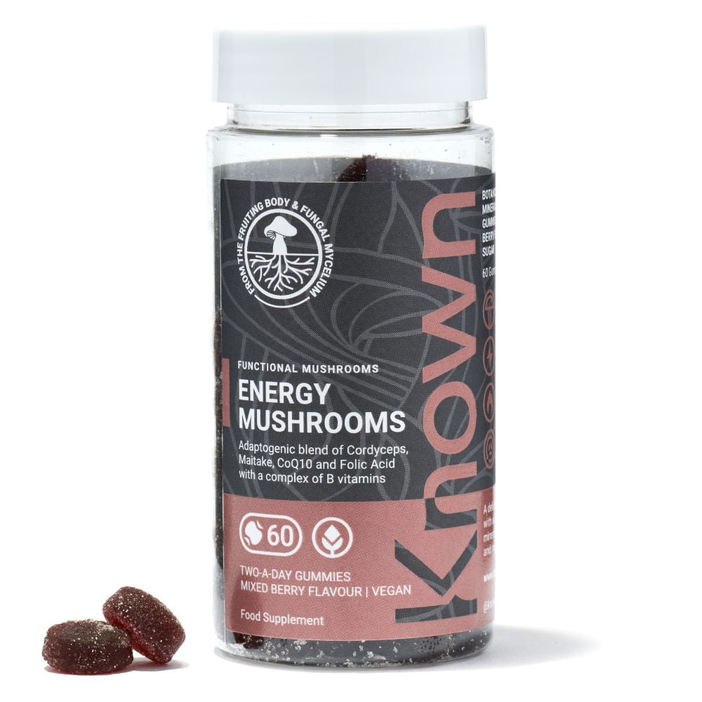 Known Energy Mushrooms Mixed Berry 60s